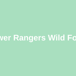Power Rangers: Wild Force