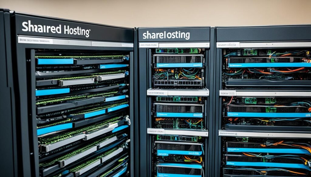 shared hosting vs other hosting